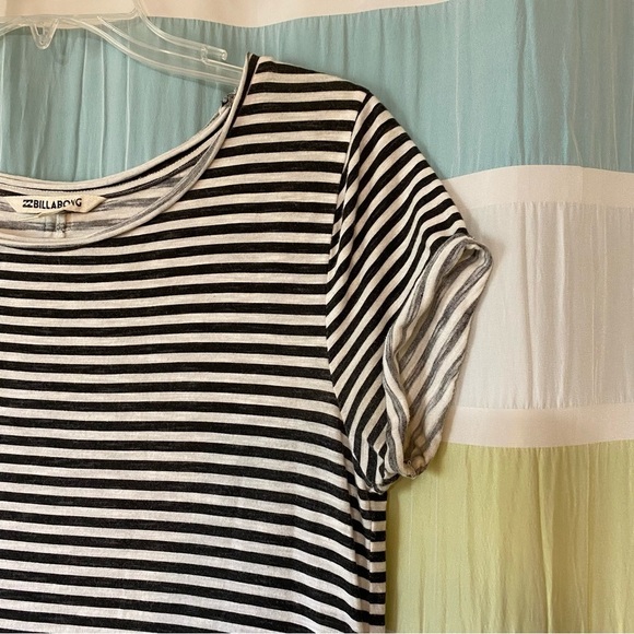 Billabong Bright Night Striped High-Low Dress Sz Medium - Picture 3 of 7